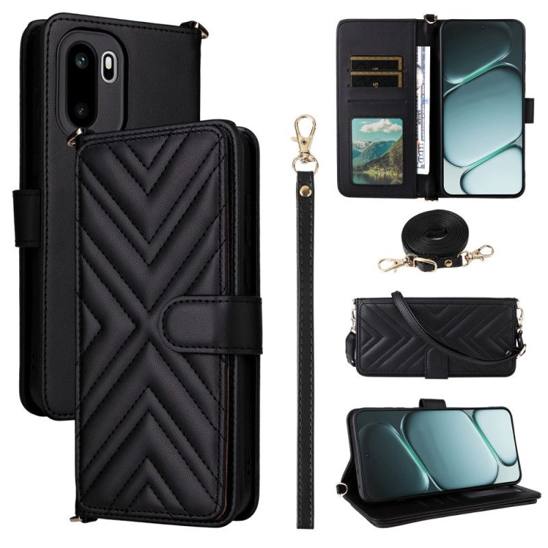 Kotelot Oneplus 15r 6 Korttipaikkaa Hihnoilla Suojakuori