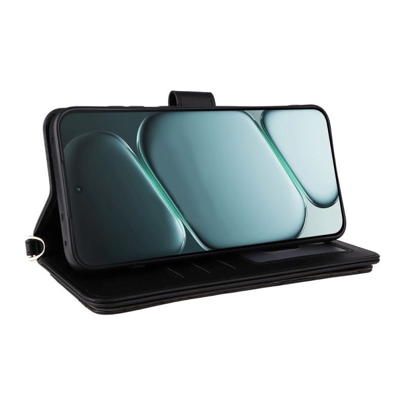 Kotelot Oneplus 15r 6 Korttipaikkaa Hihnoilla Suojakuori