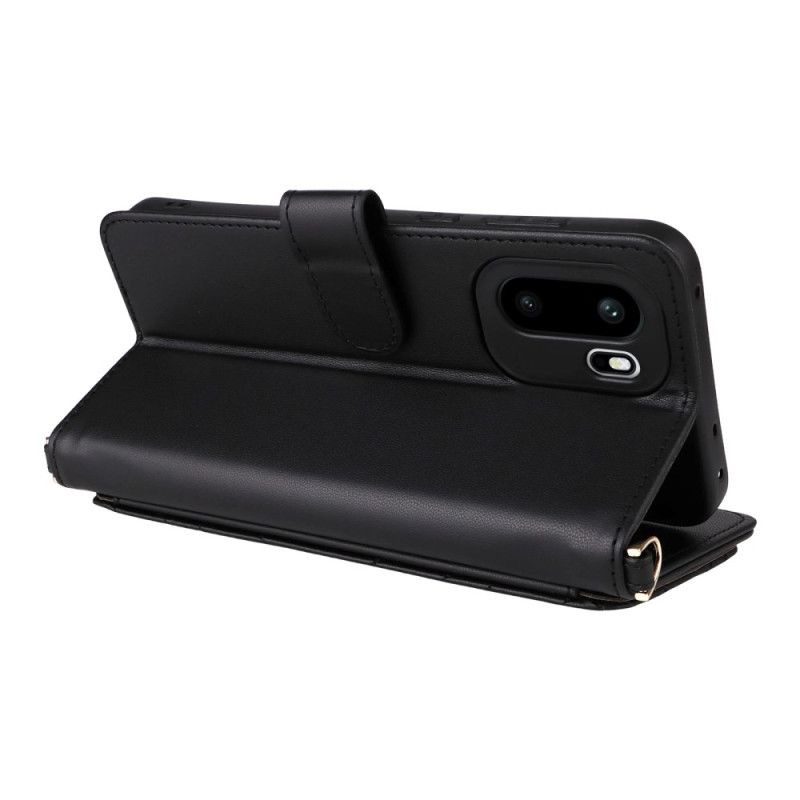 Kotelot Oneplus 15r 6 Korttipaikkaa Hihnoilla Suojakuori