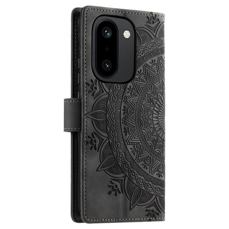 Kotelot Oneplus 15r Puhelinkuoret Mandala-mokkanahkakuvioinen Lompakko