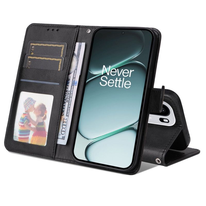 Kuoret Oneplus 15r Yksivärinen Nahkaefekti