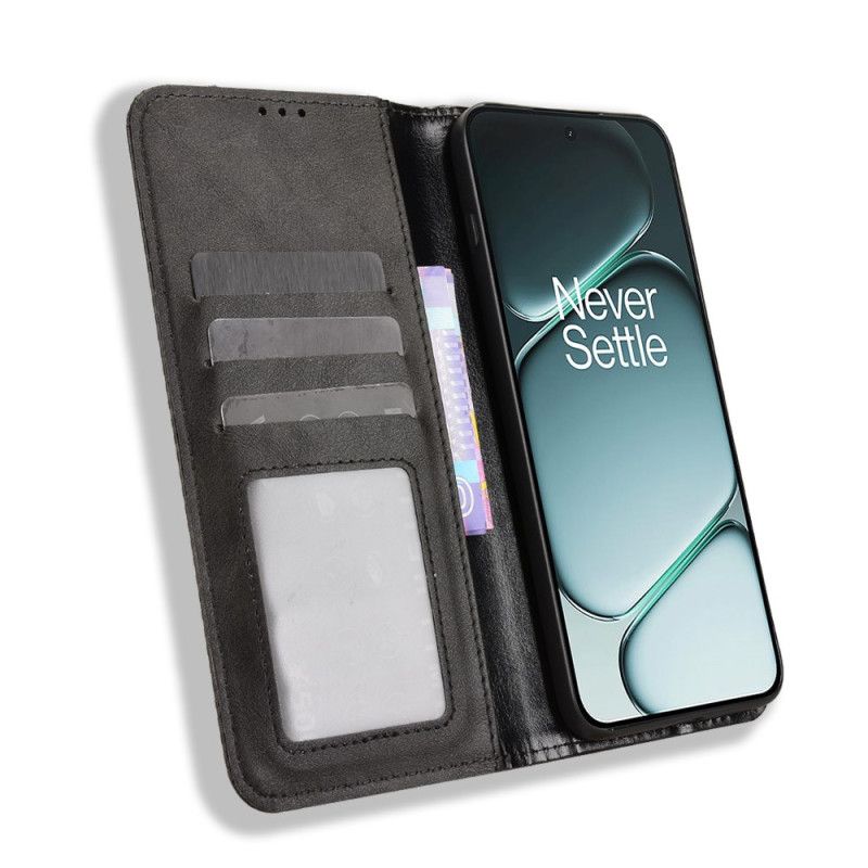 Nahkakotelo Oneplus 15r Puhelinkuoret Vintage-reunus