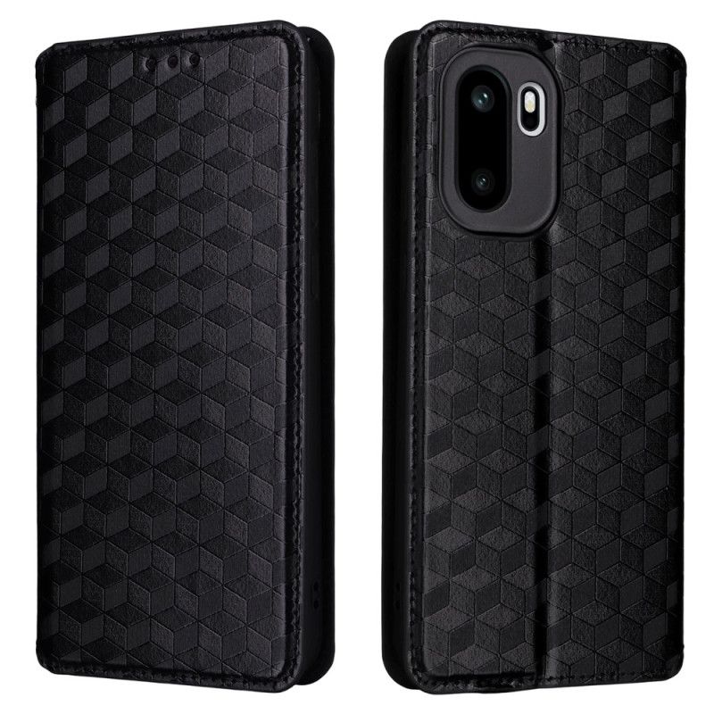 Nahkakotelo Oneplus 15r Timanttikuvio