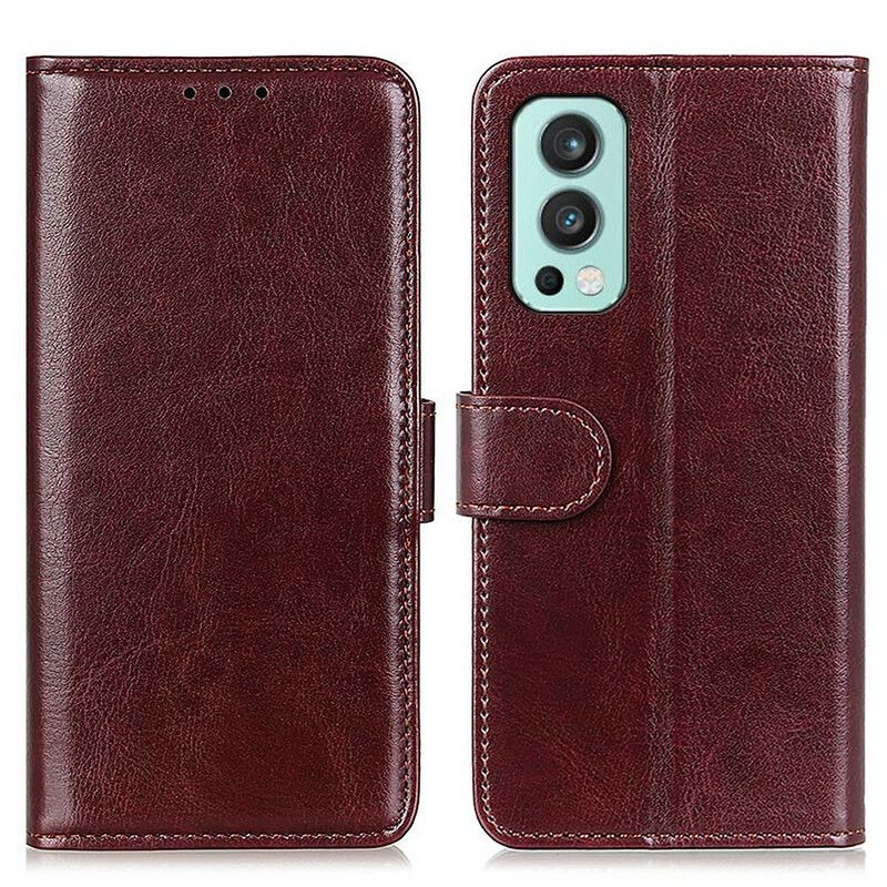 Flip Kotelot Oneplus Nord 2 5g Faux Leather Finesse Suojakuori