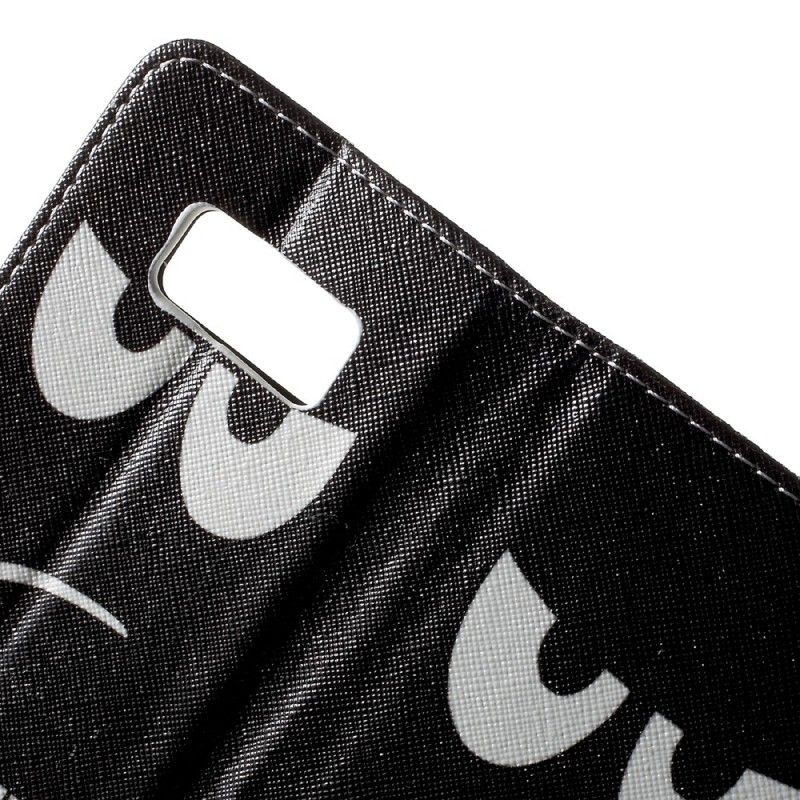 Flip Case Samsung Galaxy S8 Älä Koske Puhelimeeni