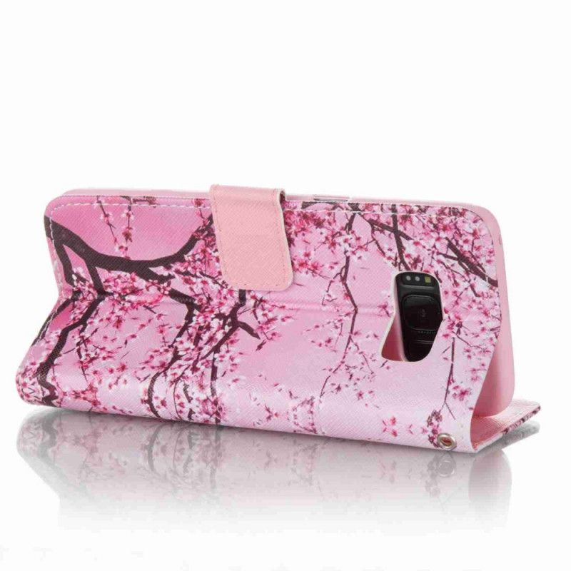 Flip Case Samsung Galaxy S8 Punaiset Oksat