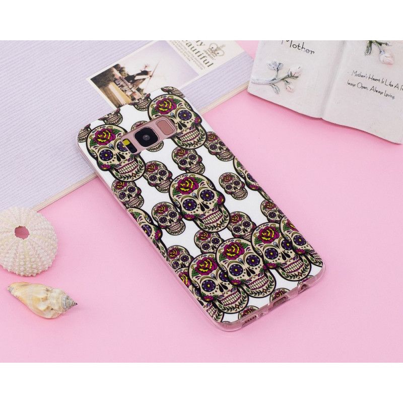 Kuori Samsung Galaxy S8 Fluoresoivat Kallot