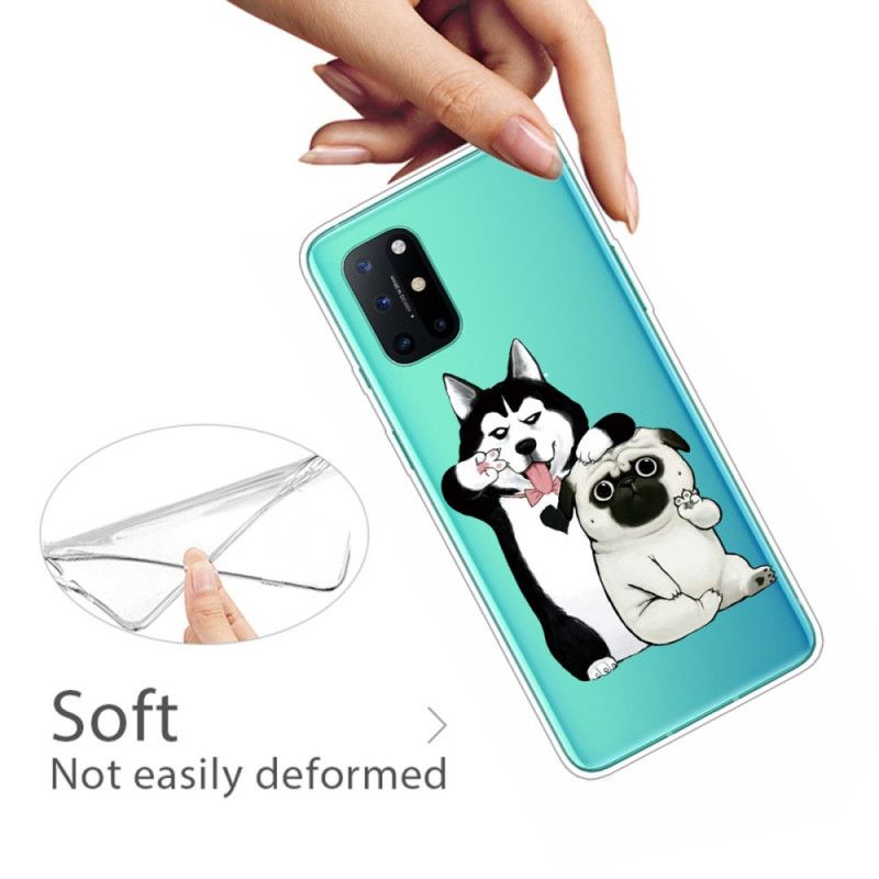 Kuori OnePlus 8T Hauskoja Koiria Suojakuori