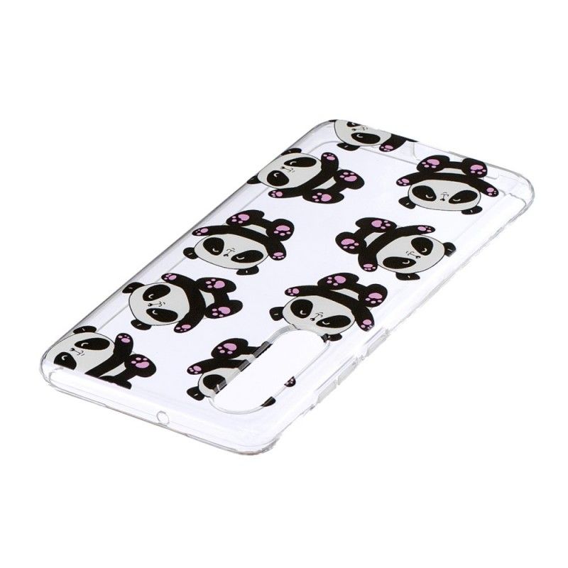 Case Kuoret Huawei P30 Puhelinkuoret Läpinäkyvät Pandat Pitävät Hauskaa