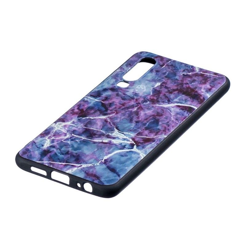 Kuori Huawei P30 Violetti Marmori