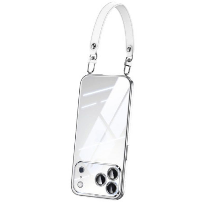 Case iPhone 17 Pro Max Puhelinkuoret Läpinäkyvä Nauhalla