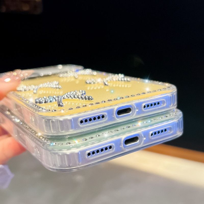 Case iPhone 17 Pro Max Puhelinkuoret Perhos- Ja Kimallekoriste