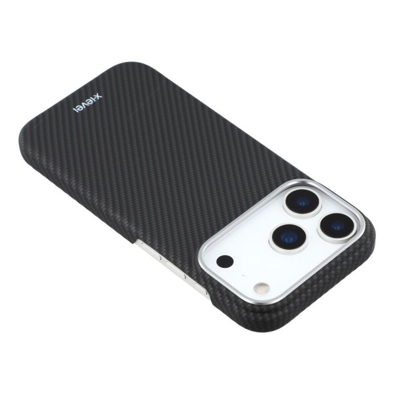 Case iPhone 17 Pro Max Puhelinkuoret X-level Hiilikuvio