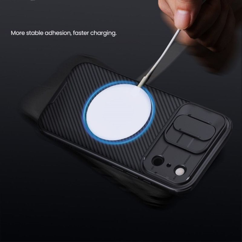 Kuori iPhone 17 Pro Max Camshield Pro -kamerasuoja Nillkin Suojakuori