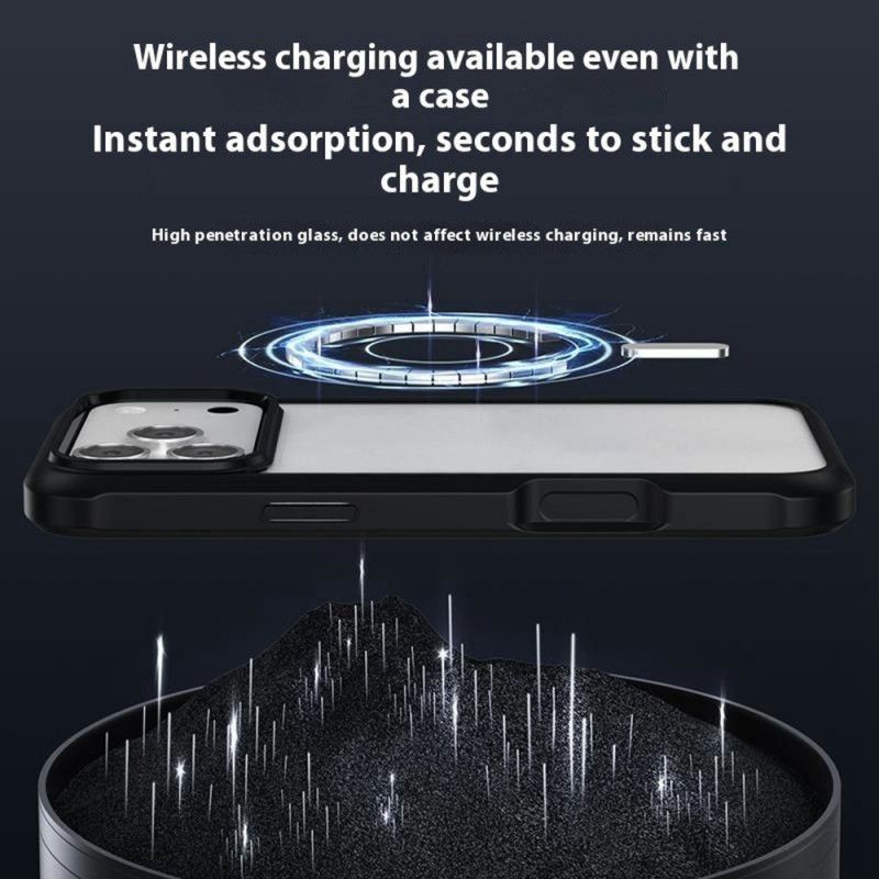 Kuori iPhone 17 Pro Max Kaksipuolinen Kirkas Suojakuori Suojakuori