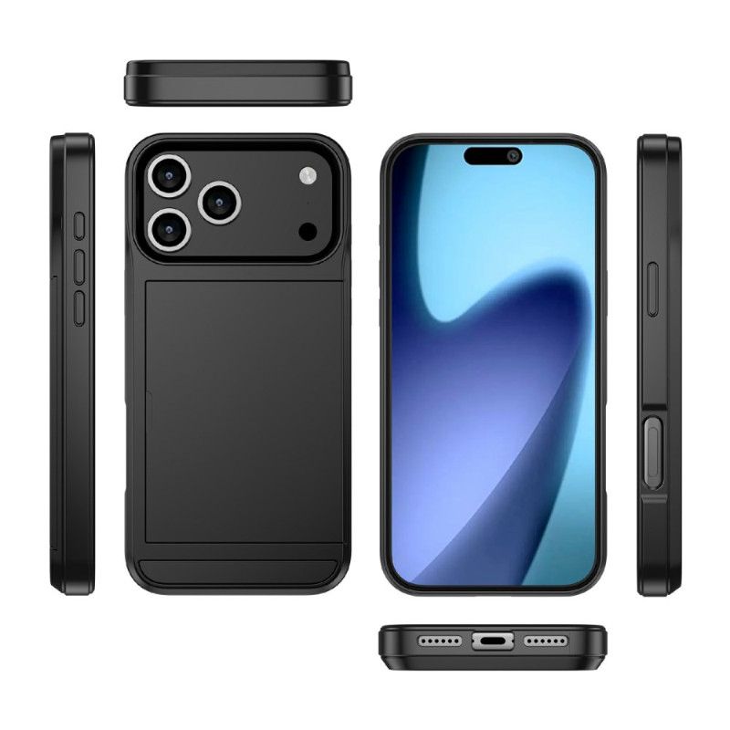 Kuori iPhone 17 Pro Max Liukuva Korttikotelo