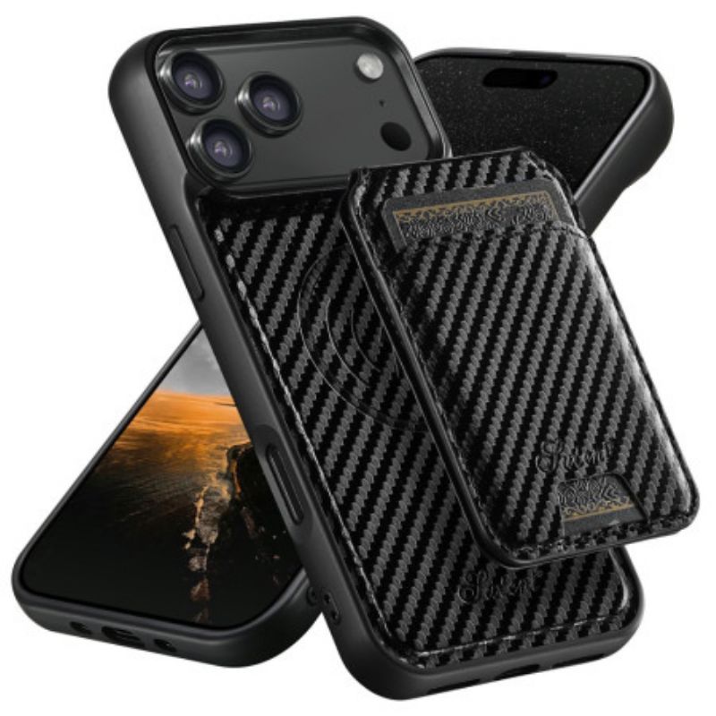 Kuori iPhone 17 Pro Max Magsafe-yhteensopiva Irrotettava Korttikotelo