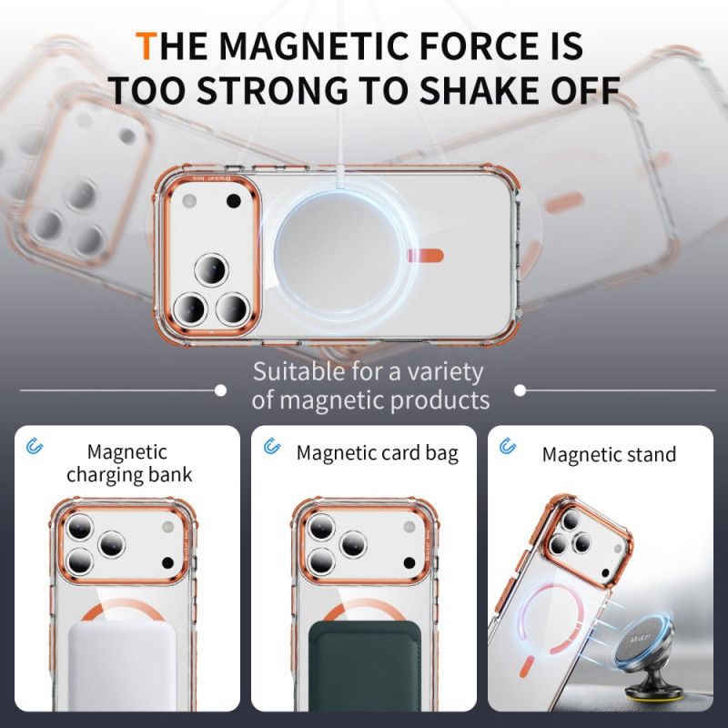 Kuori iPhone 17 Pro Max Magsafe-yhteensopiva Värillinen