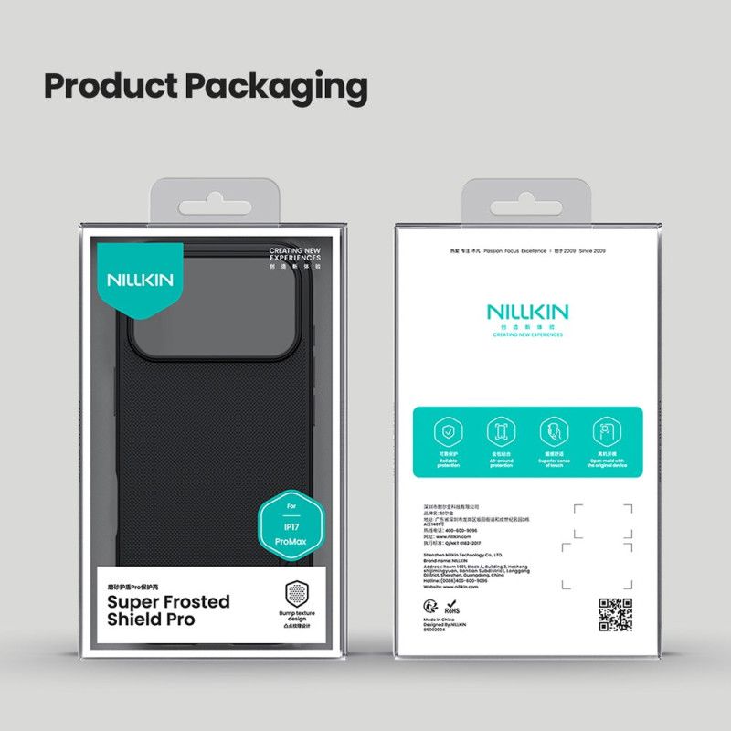 Kuori iPhone 17 Pro Max Nillkin Frosted Shield Pro