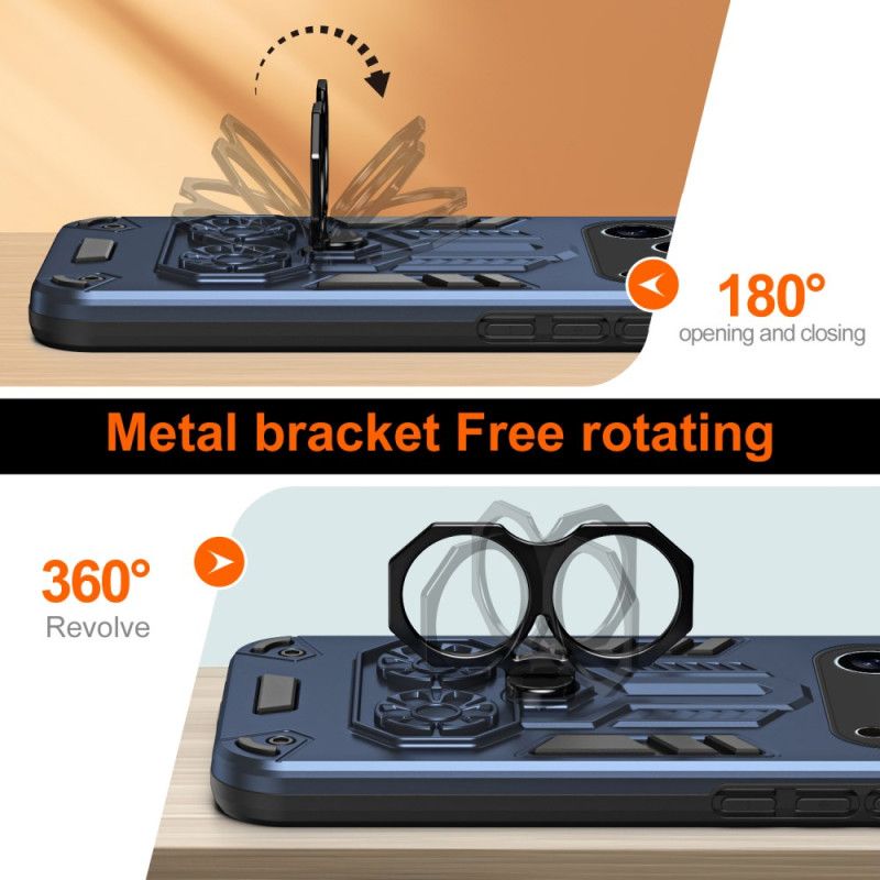 Kuori iPhone 17 Pro Max Sormuksen Pidike Ja Tukijalka