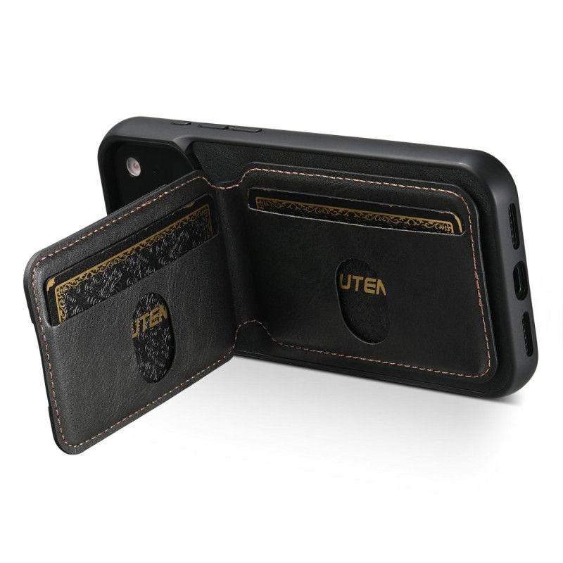 Kuori iPhone 17 Pro Max Vahakuvioitu Korttikotelo Suteni