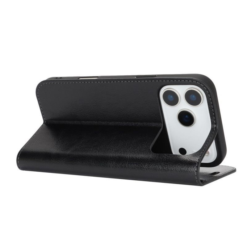 Nahkakotelo iPhone 17 Pro Max Aitoa Nahkaa