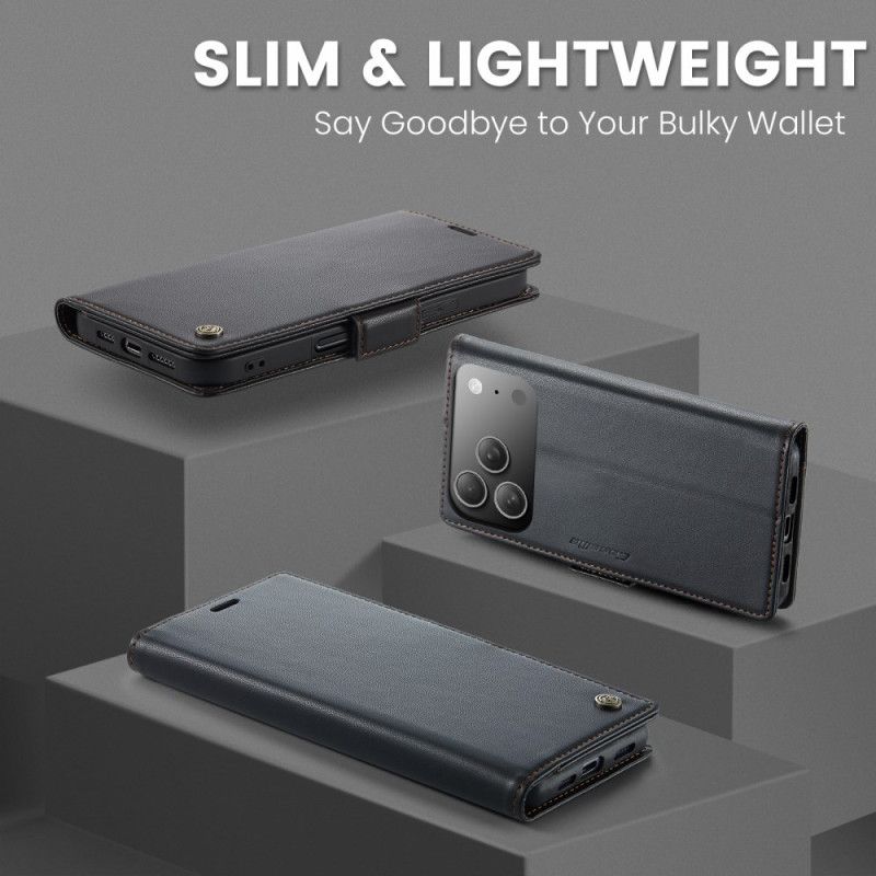 Nahkakotelo iPhone 17 Pro Max Caseme