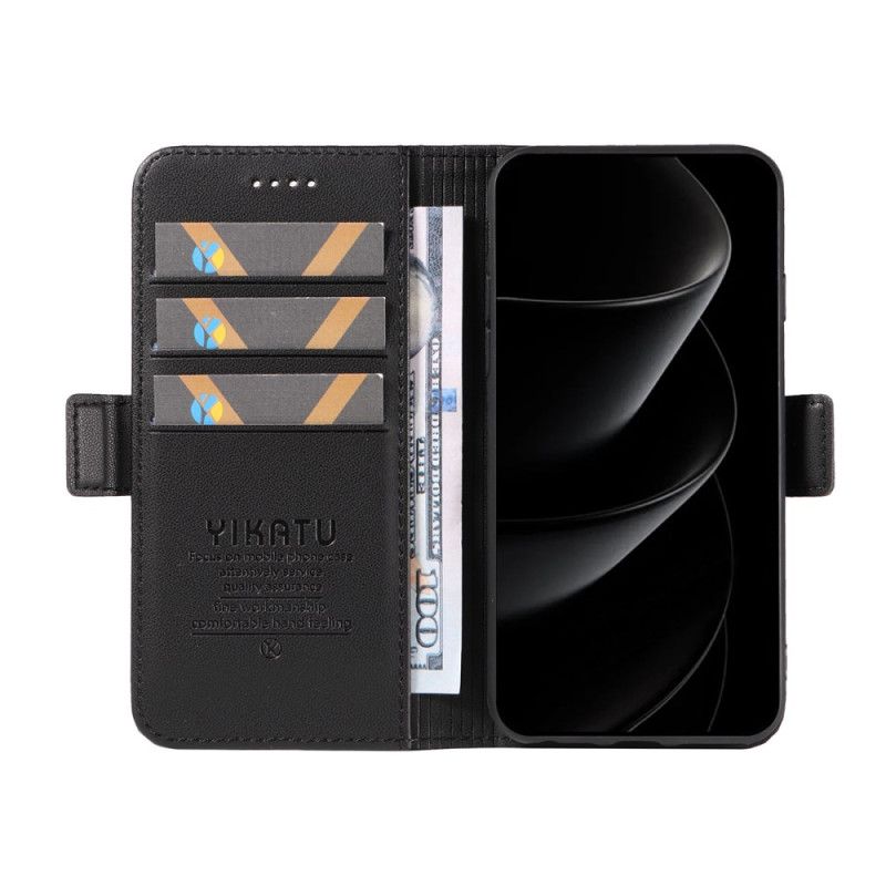 Nahkakotelo iPhone 17 Pro Max Vintage Yikatu