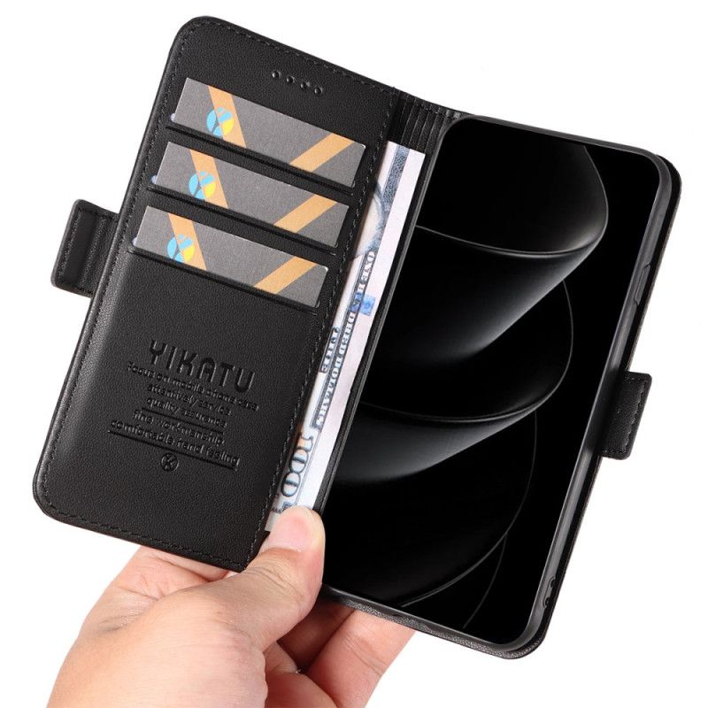 Nahkakotelo iPhone 17 Pro Max Vintage Yikatu