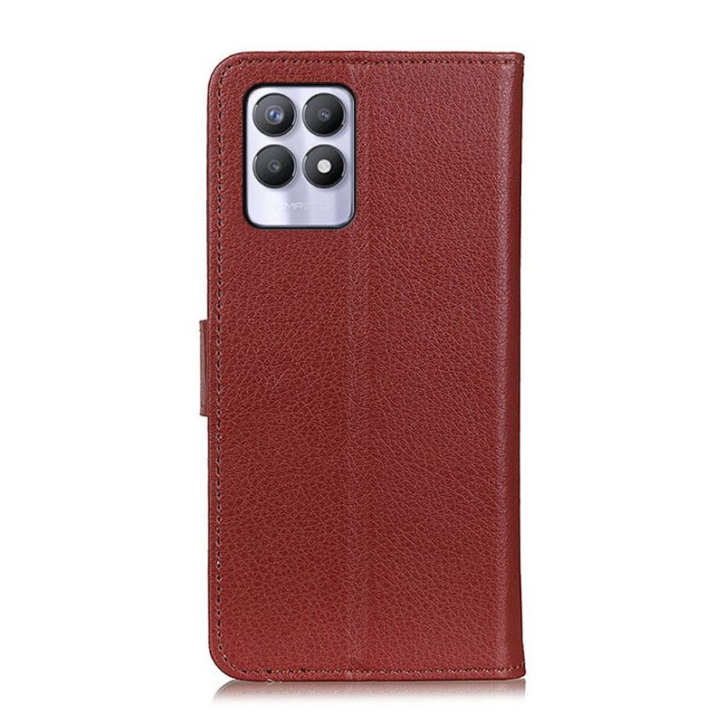 Flip Kotelot Realme 8i Perinteisesti Litsi