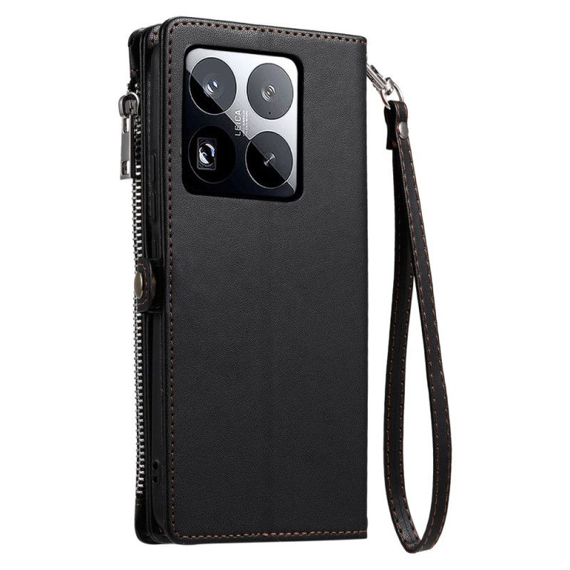 Kotelot Xiaomi 15 Pro Premium-hihna Ja Olkahihna Suojakuori