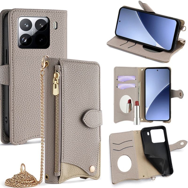 Kotelot Xiaomi 15 Pro Puhelinkuoret Lompakko Ja Ketju