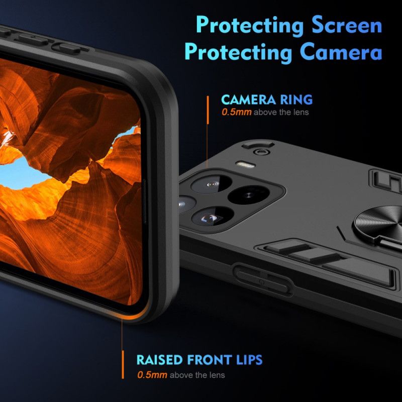 Kuori Xiaomi 15 Pro Iskunkestävä Sormusteline Suojakuori