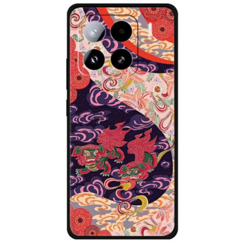 Kuori Xiaomi 15 Pro Kaksi Leijonaa Pilvissä Suojakuori