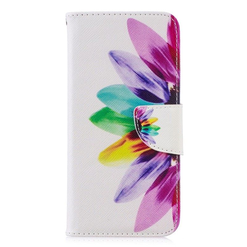 Kotelot Huawei P Smart 2019 Vesiväri Kukka