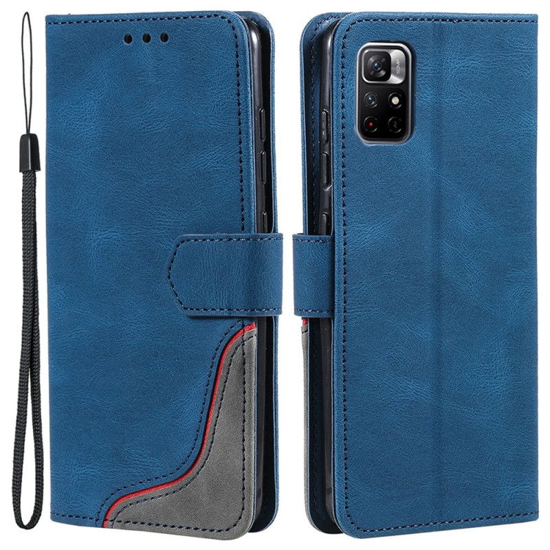 Flip Kotelot Xiaomi Redmi Note 11 Pro / Note 11 Pro Plus Haljasnahkainen Ihokosketus Suojakuori