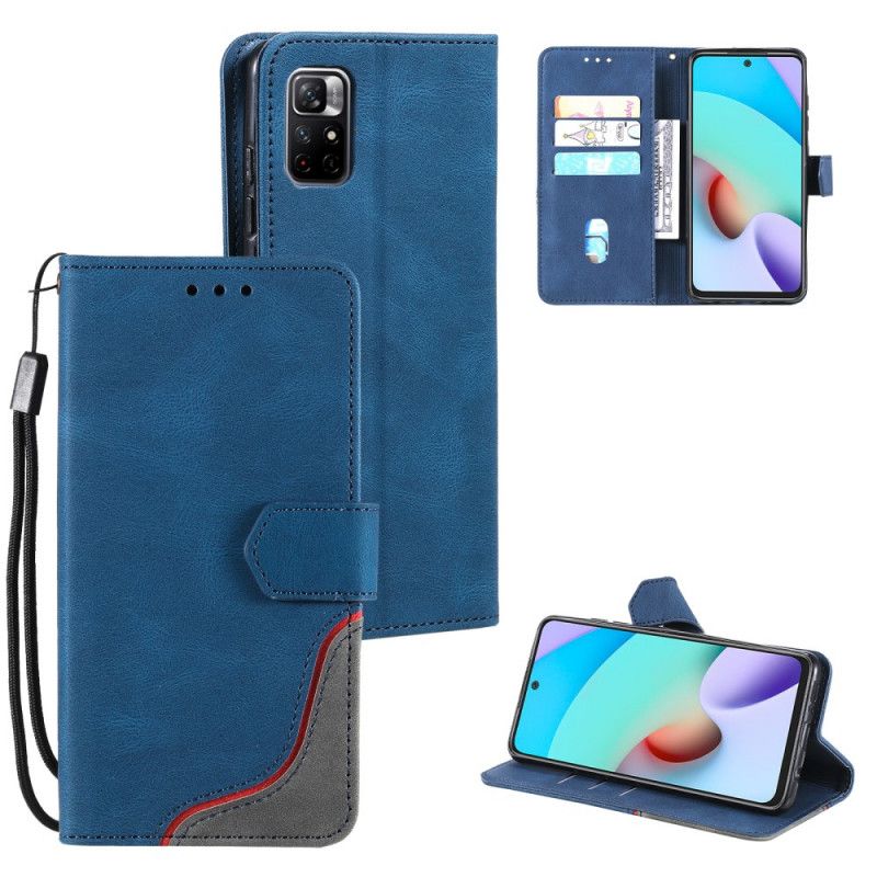 Flip Kotelot Xiaomi Redmi Note 11 Pro / Note 11 Pro Plus Haljasnahkainen Ihokosketus Suojakuori