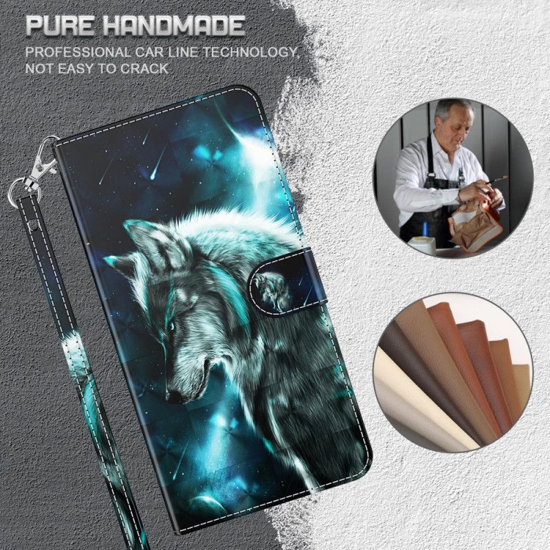 Flip Kotelot Xiaomi Redmi Note 11 Pro / Note 11 Pro Plus Majestic Wolf Suojakuori