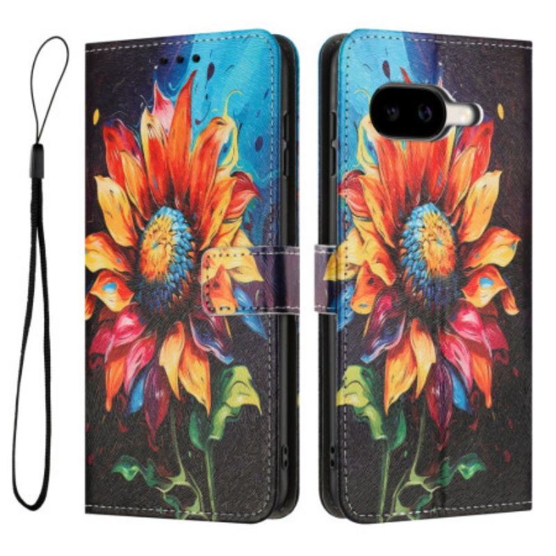 Kotelot Google Pixel 10a Auringonkukkakuvio