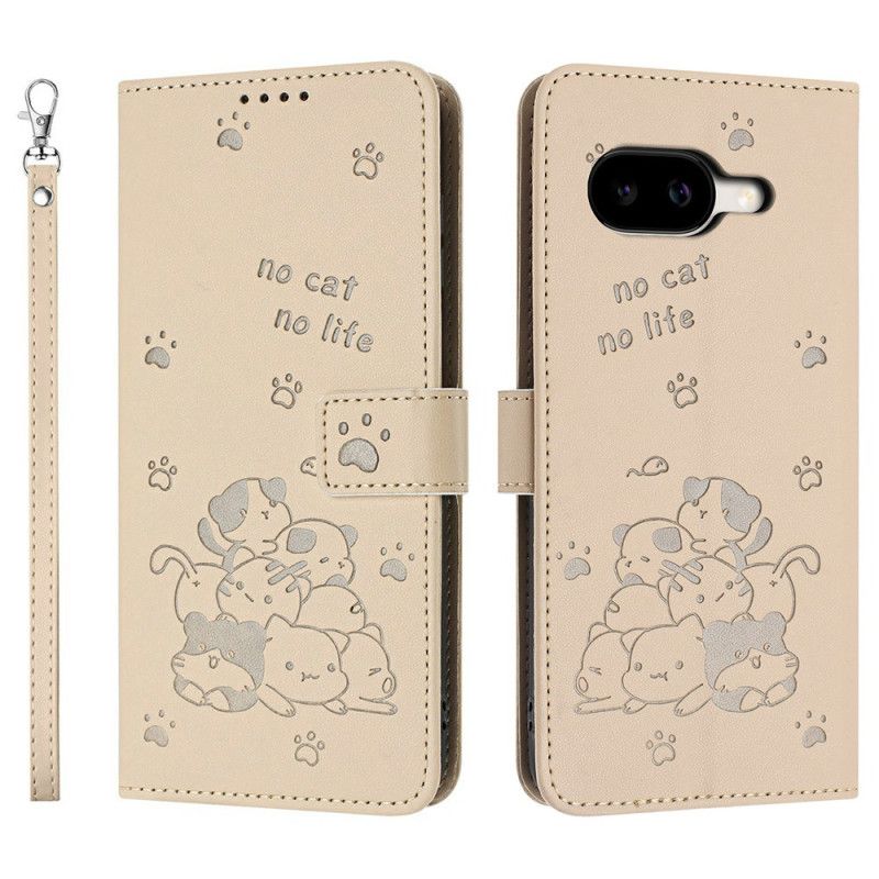 Kotelot Google Pixel 10a Painettu Kissakuvio Suojakuori