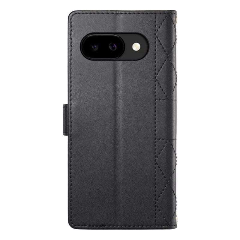 Kotelot Google Pixel 10a Puhelinkuoret Tikattu Lompakko Hihnoilla