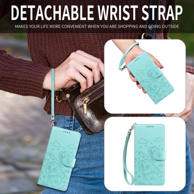 Kotelot Google Pixel 10a Rfid-suojattu Ja Koirakuvioinen