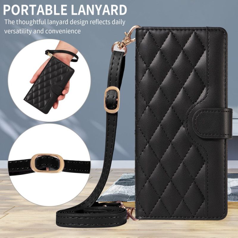 Kotelot Google Pixel 10a Tikattu Lompakko Hihnalla Ja Olkahihnalla