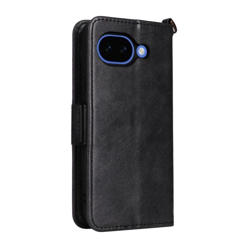 Kotelot Google Pixel 10a Vintage-lompakko Ja Olkahihna