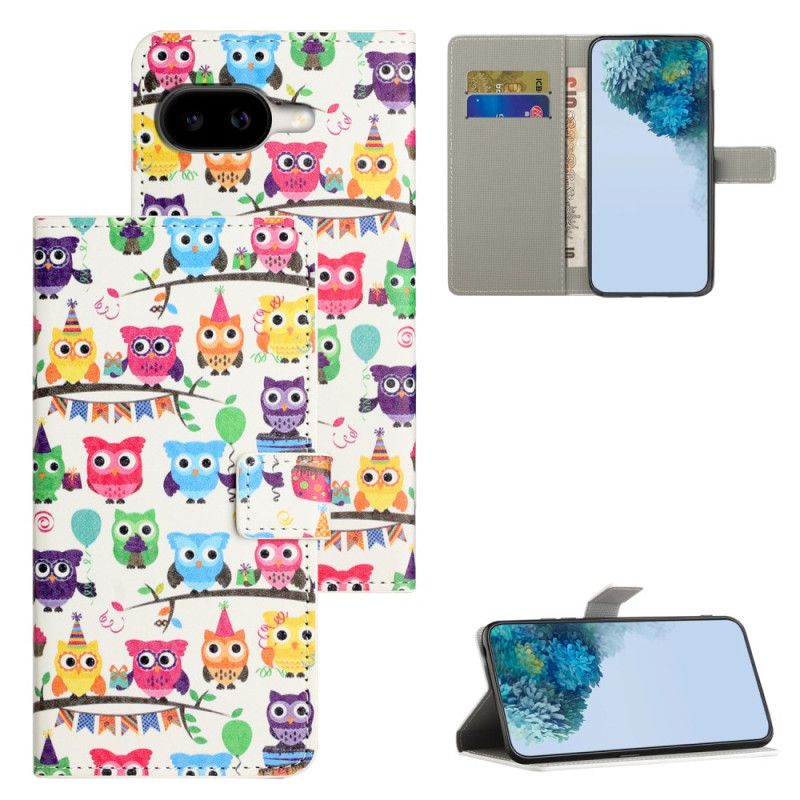 Kuoret Google Pixel 10a Pöllökuvio