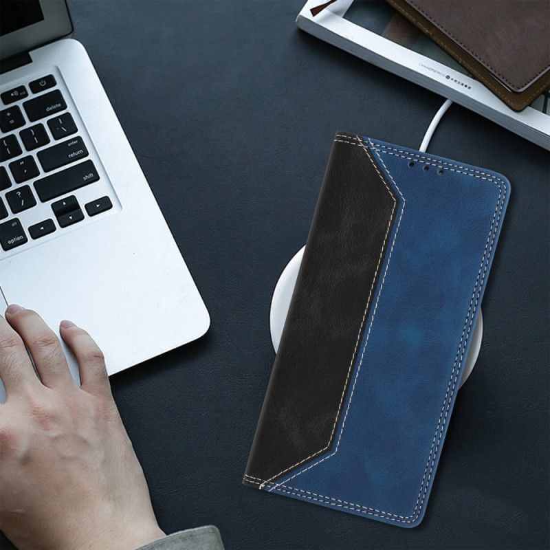 Nahkakotelo Google Pixel 10a Kaksivärinen Rfid-suojattu Suojakuori