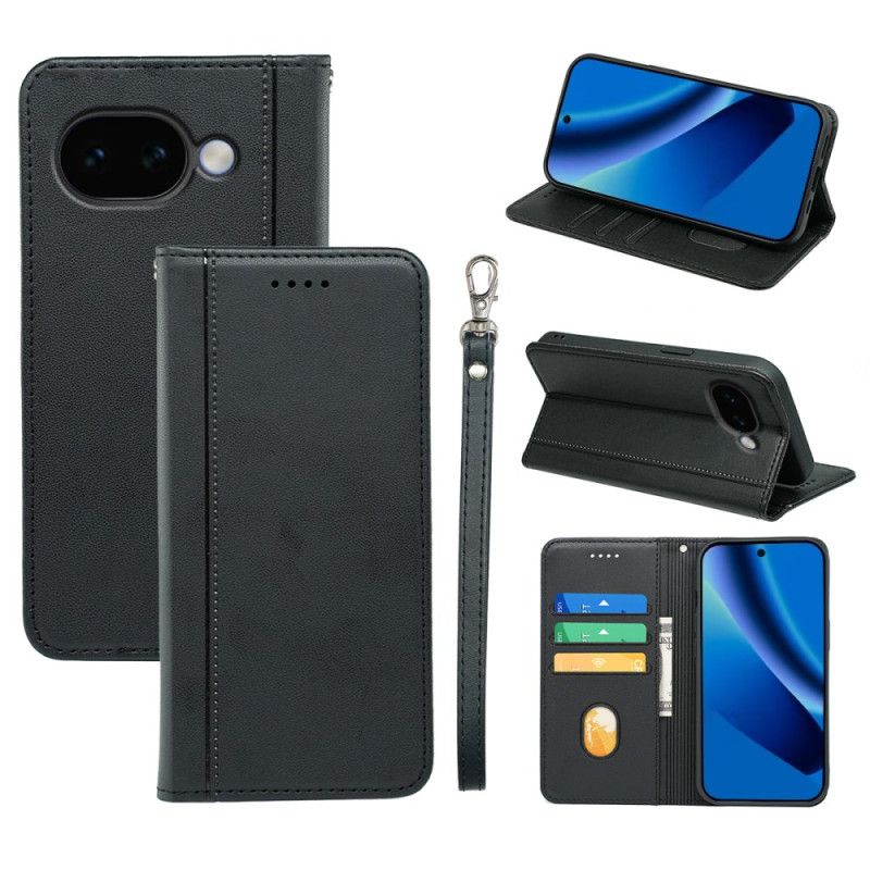 Nahkakotelo Google Pixel 10a Puhelinkuoret Vintage-tyylinen