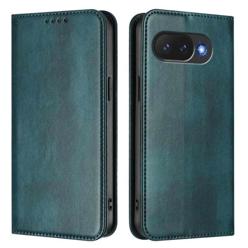 Nahkakotelo Google Pixel 10a Rfid-suojattu Ja Retrokuvioitu