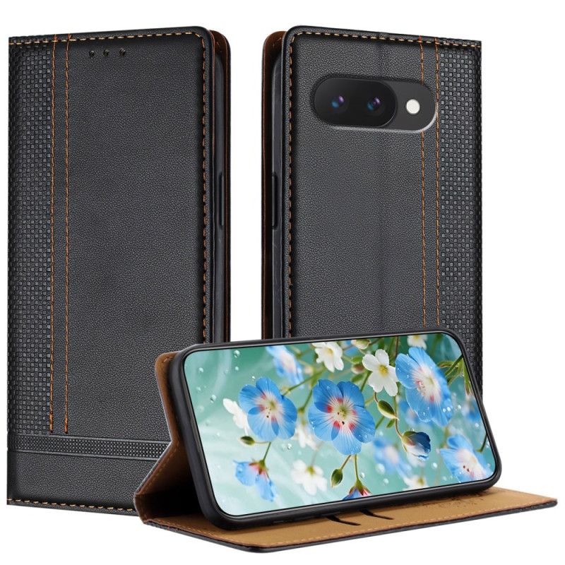 Nahkakotelo Google Pixel 10a Ruudukkokuvio