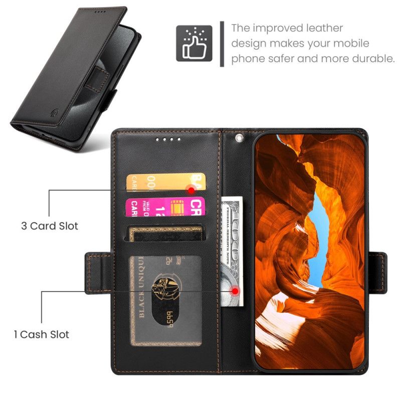 Nahkakotelo Google Pixel 10a Tuplasolki Suojakuori